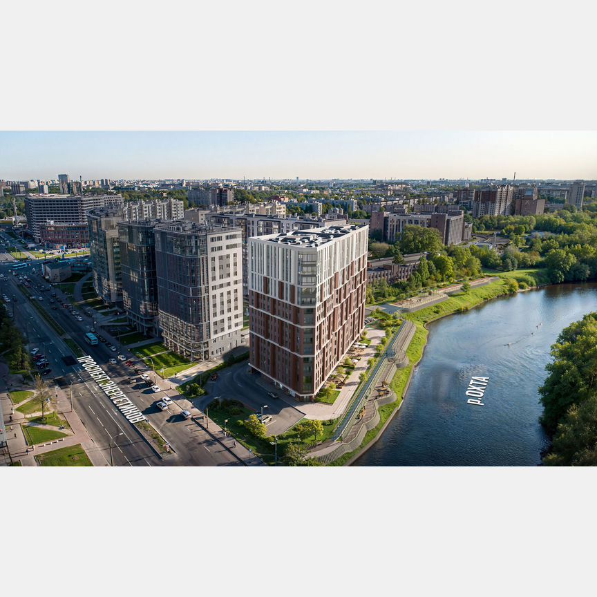 Апартаменты-студия, 33,2 м², 6/15 эт.