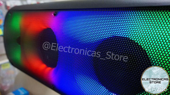 Огромная Колонка бт Спикер ZQS-6213 White LUX