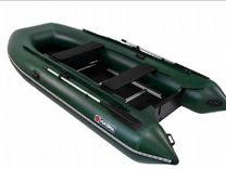 Лодка yukona 430 TS - U (без пайола) зеленая