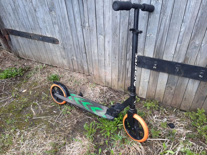 Самокат детский двухколесный складной бу