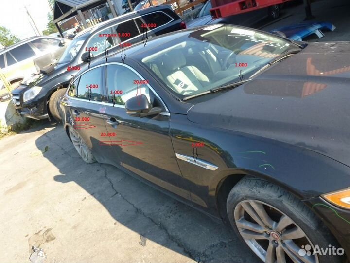 Jaguar xj 351 в разборе