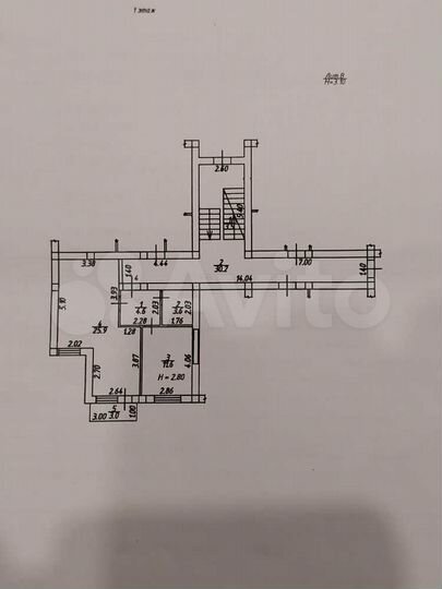 2-к. квартира, 46 м², 1/3 эт.
