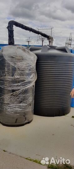 Емкость пластиковая для воды кас дизтопливо