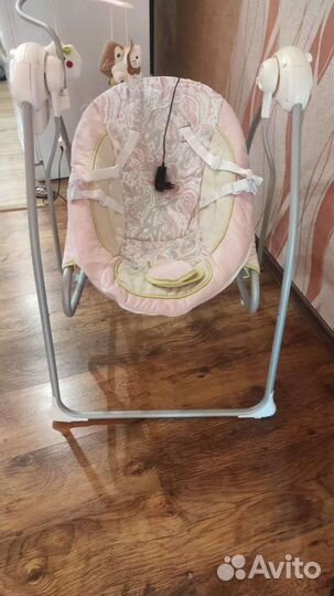 Детские электронные качели бу