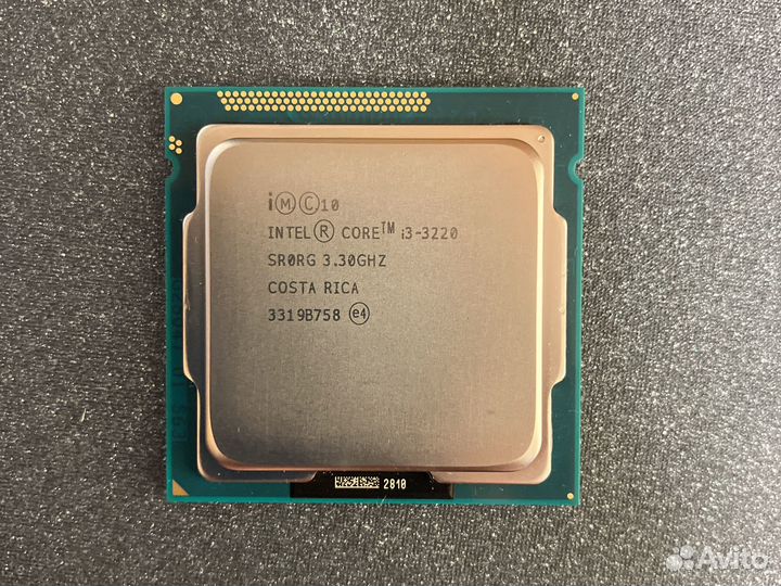 Процессор intel core i3-3220