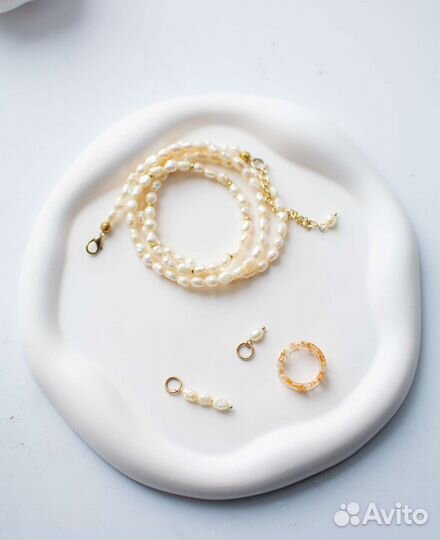 Поднос из гипса