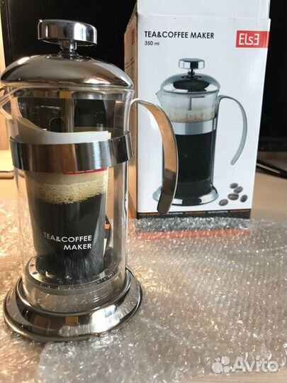 Чайник френч пресс 350ml новый