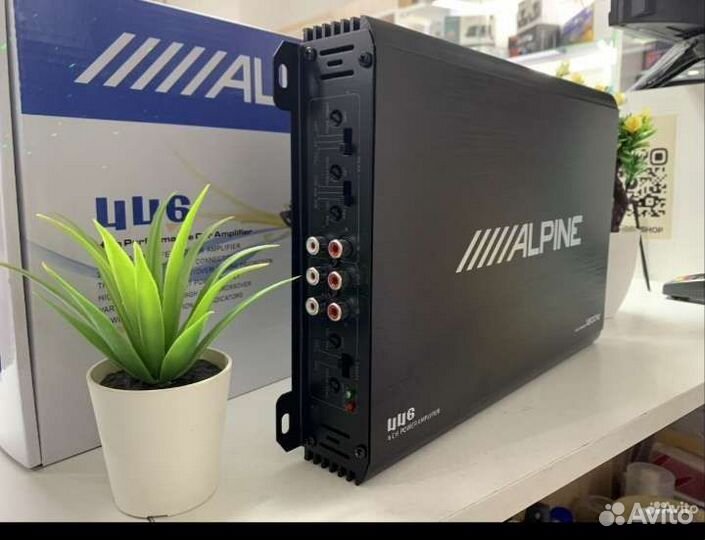 4 каналальный усилитель Alpaine 446