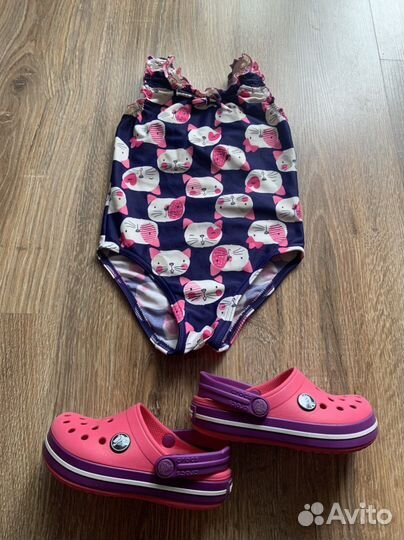 Купальник новый George Англия 92-98 см