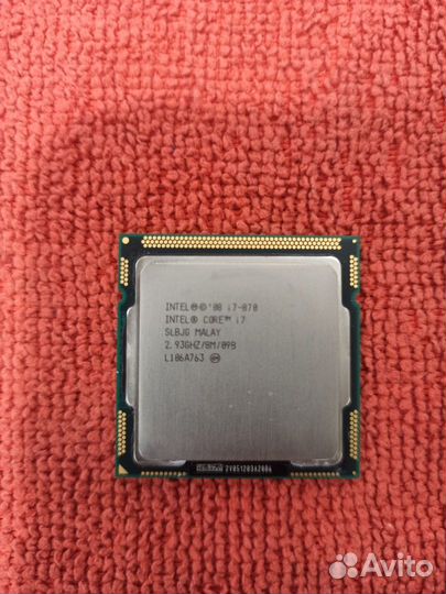 Процессор Intel Core i7-870