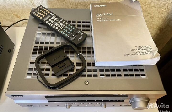 Топ Ресивер yamaha rx v661/hdma/от 4х ом