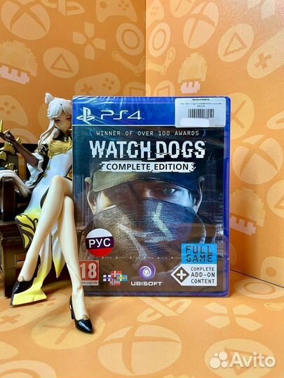 PS4 Watch Dogs Complete Edition (русская версия)