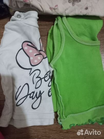 Детские вещи пакетом для девочки до 86