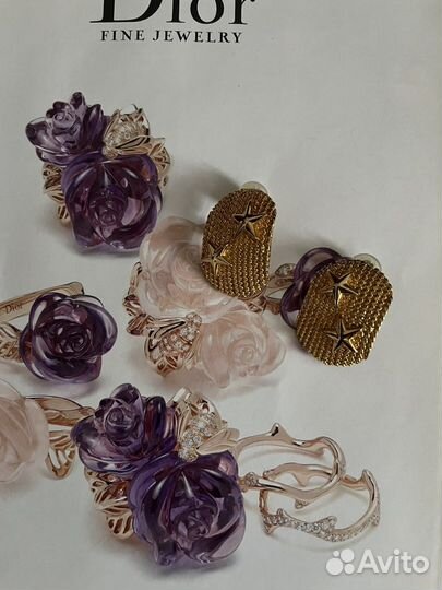 Винтажные клипсы