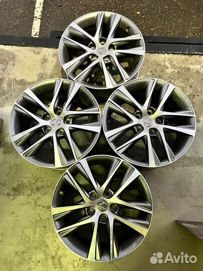 Литые диски r 17 5 114 3 оригинал и резина