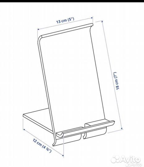 Подставка для планшета-телефона IKEA Sigfinn 21912