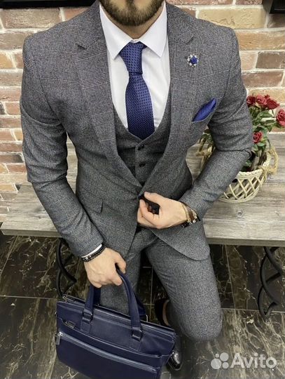 Мужской костюм тройка 50 -176