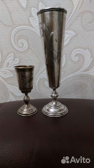 Серебро бокал 84 пробы