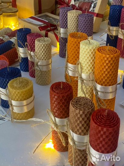 Свечи из вощины