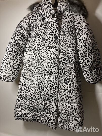 Детская куртка пальто зима 134р top klaer новая