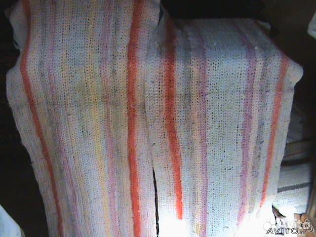 Домотканые половики лоскут и шерсть