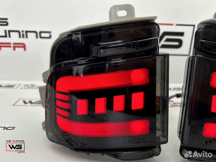 Фонари в задний бампер toyota land cruiser 200 OO4