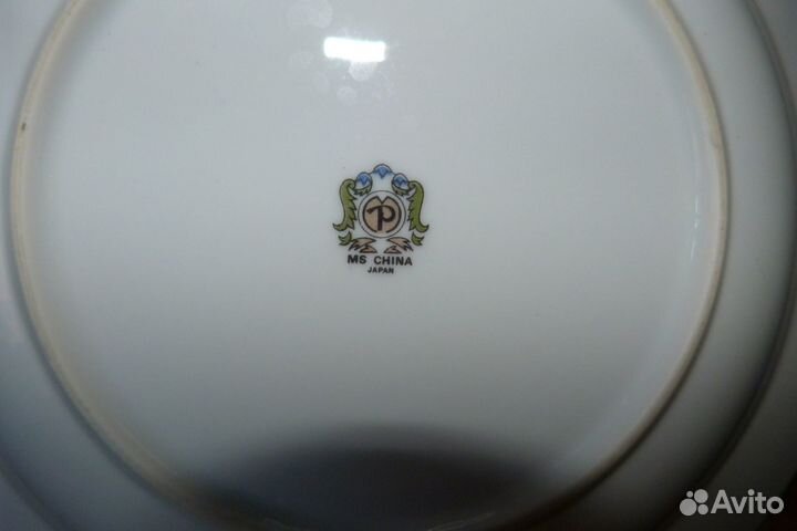 Фарфоровая посуда СССР -Тарелки япония