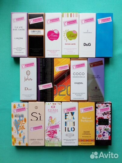 Духи с феромонами масляные 10мл