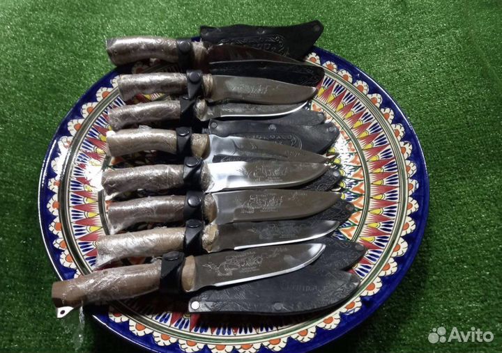 Ножи кизляpcкие с рисунком