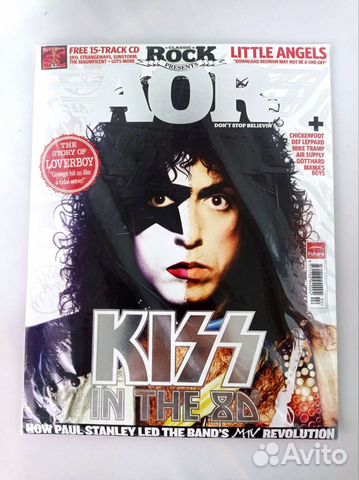 Журнал Classic Rock Kiss + CD