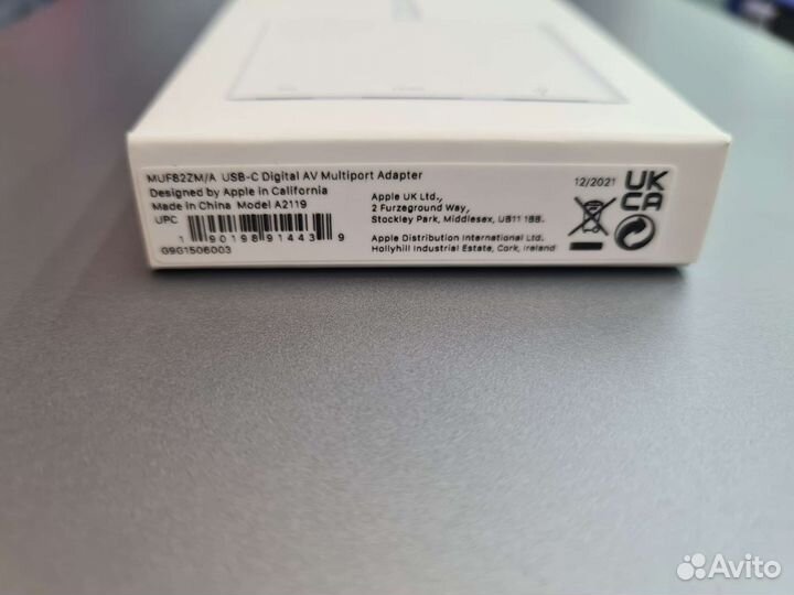 Apple USB-C Digital AV Multiport Adapter A2119