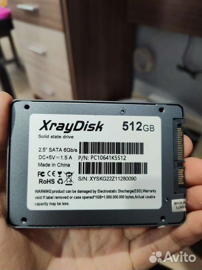 SSD SATA 512 Gb
