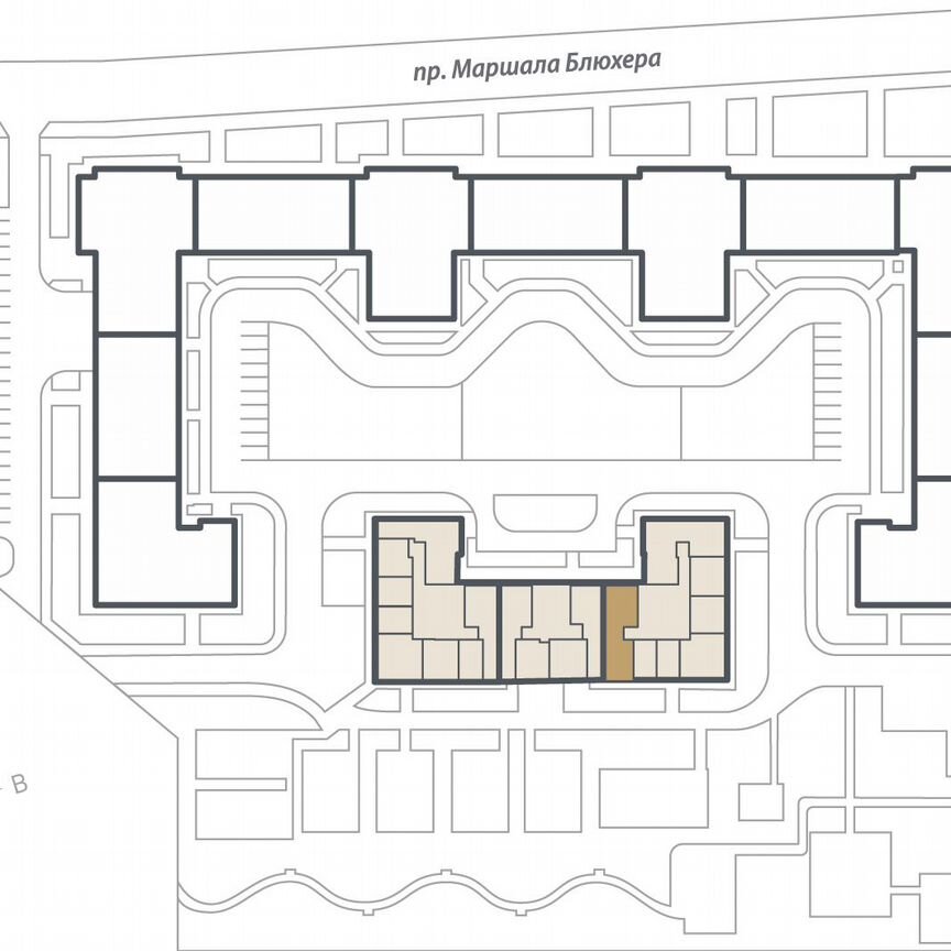 3-к. квартира, 88,1 м², 5/16 эт.