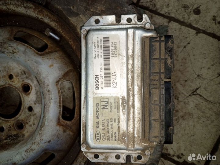 Эбу мозги kia spectra