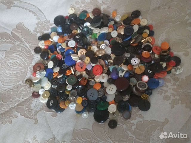 Пуговицы много очень СССР
