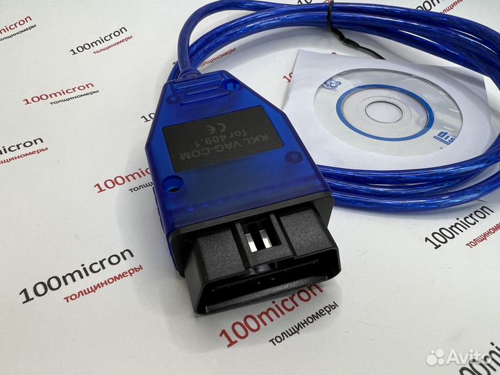 Кабель сканер VAG COM KKL 409.1 чип ft232rl