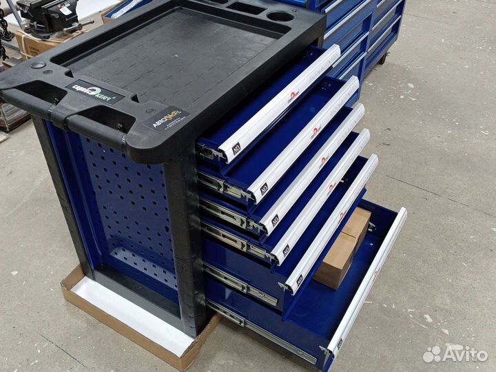 Тележка 6 полок Сервис ключ 11100