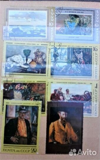 Марки времен СССР - 100 шт