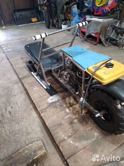 Самодельный снегокат