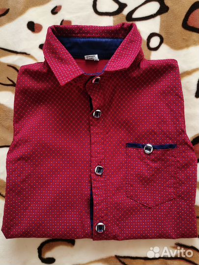 Рубашка на мальчика 92