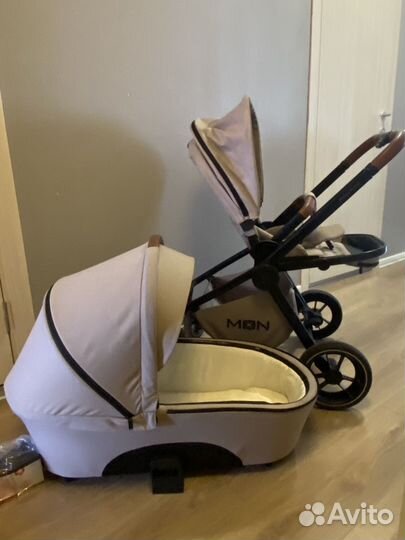 Детская коляска Moon Resea kombi Beige 2в1