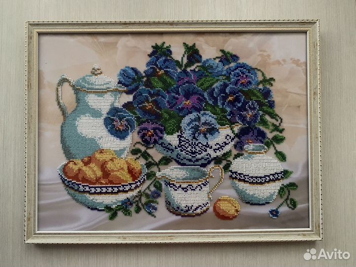 Картины вышитые бисером