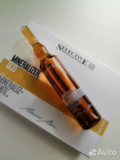 Минерализирующее масло для волос