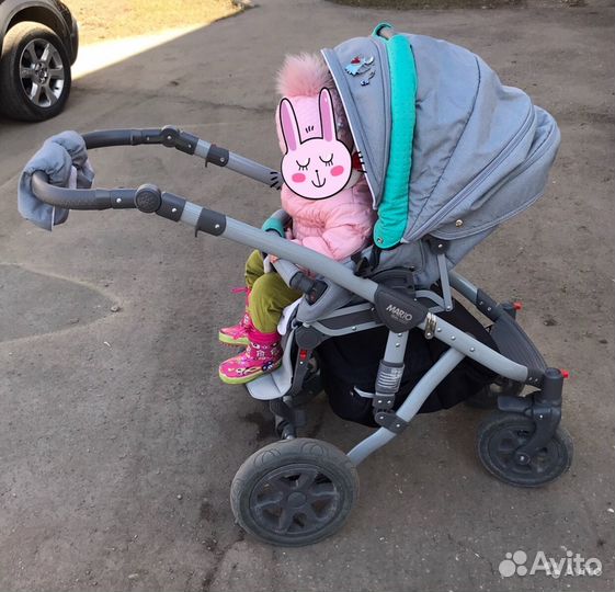 Коляска 2 в 1 Bebe-Mobile Mario London-Paris