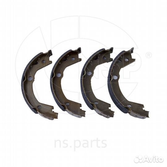 Колодки стояночного тормоза hyundai elantra