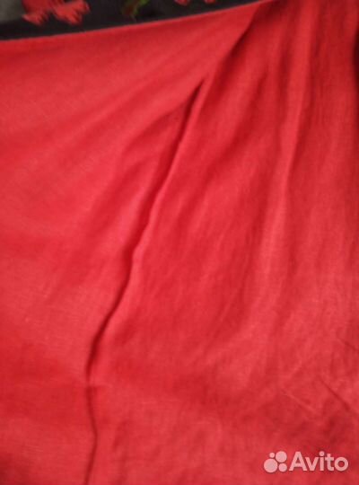 Новое льняное женское пальто, 46-50