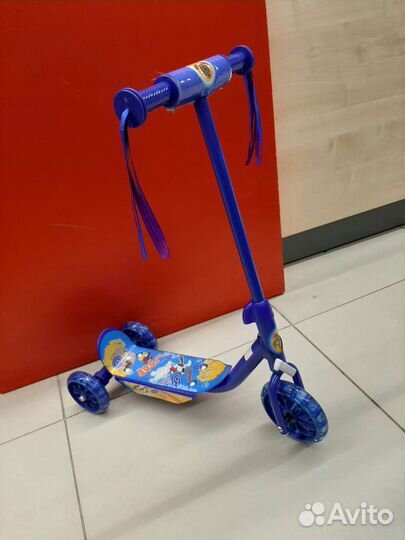 Самокат 3-х колесный