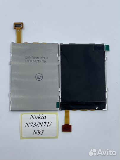 Дисплей Nokia N71/N73/N93
