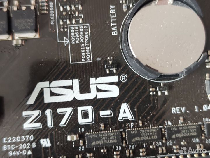 Игровая сборка I7 -6700k + Asus Z170-A