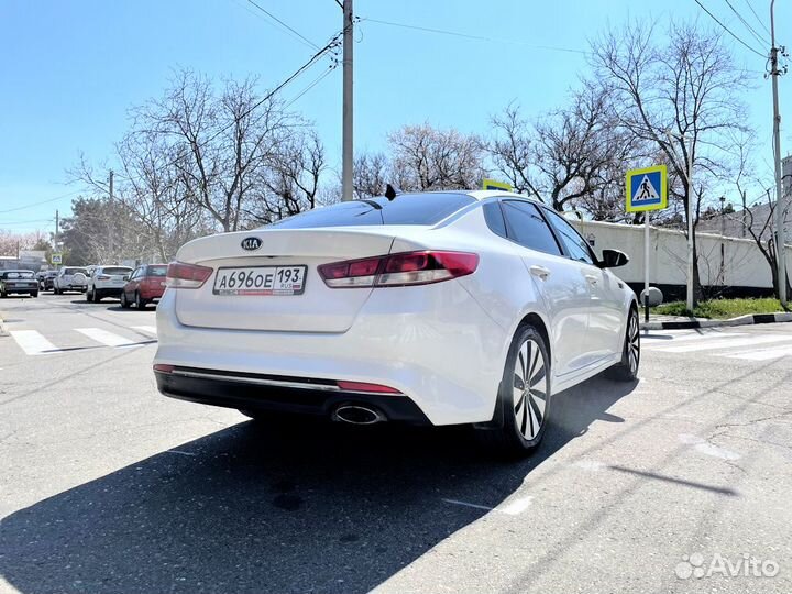 Аренда авто в Краснодаре. Kia Optima. АКПП